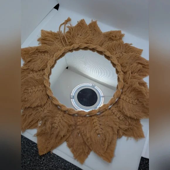 Macrame Mirror - Picture 3 of 7